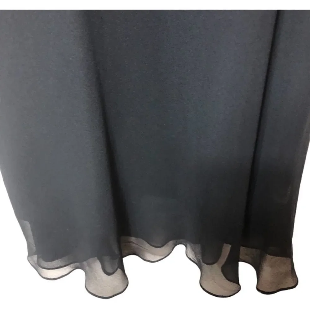 Maggy London Black Silk Dress - Picture 7 of 10